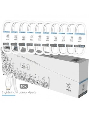 Pack 10 Cables Lightning...
