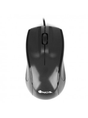 MOUSE NGS BLACK MIST OPTICO...