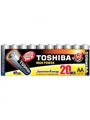 Pack de 20 Pilas AA Toshiba...