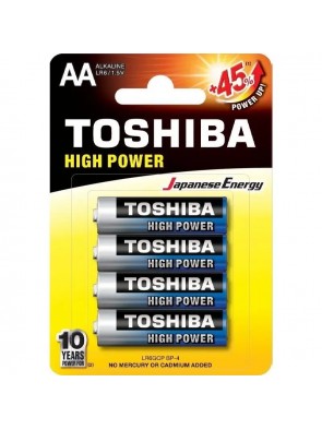 Pack de 4 Pilas AA Toshiba...